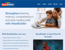 Tablet Screenshot of hearbuilder.com